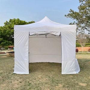 Gazebo Plegable <span class=keywords><strong>para</strong></span> Acampar al Aire Libre, con Estructura <span class=keywords><strong>de</strong></span> Acero y Aluminio, Cubierta <span class=keywords><strong>de</strong></span> <span class=keywords><strong>PVC</strong></span>, <span class=keywords><strong>para</strong></span> Actividades al Aire Libre <span class=keywords><strong>de</strong></span> Una Sola Capa - Product Image 4