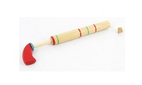 Jouets pistolets à bouchons en bois classiques traditionnels, écologiques, en forme de dessin animé, avec son personnalisé, certifiés CE, pour enfants et familles