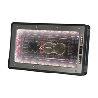 Amplificateur audio pour voiture classique 4 canaux classe A RMS 120W avec circuit imprimé double couche et SNR >100dB