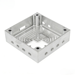 Base de Cavidad de Aleación de Aluminio Mecanizada por CNC Industrial para Sistema de Control de Fluidos - Product Image 4