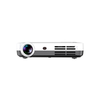 Proyector de vídeo WOWOWOTO1080P USB HDMI-in Proyector de películas al aire libre Android Smart 3D 4K 500ANSI lúmenes Mini proyector de cine en casa