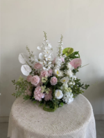 L-R483 Nouvelle Boule de Fleurs Artificielles Personnalisée à Prix Réduit Rose Orchidée pour Mariage, Demande en Mariage, Fête, Événement, Décoration de Table, Centre de Table