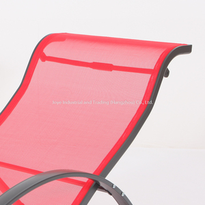 Leisure KD 3-Piece Aluminum Sling Chair Set Side Coffee <b>Table</b> <b>Foldable</b> Customized Color for <b>Outdoor</b> Park Garden Dining Use - Product Image 4