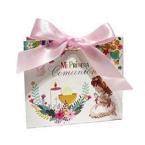 Coffret cadeau de première <span class=keywords><strong>Communion</strong></span> pour filles et garçons, boîte à dragées pour baptême et première <span class=keywords><strong>Communion</strong></span> - Product Image 1
