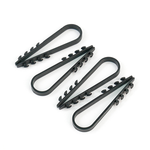 Clipes de Cabo Plásticos Eficazes, Clipes de Nylon para Cabos, Clipes Ajustáveis para Cabos - Product Image 3