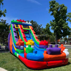 GMY Inflatables, toboggan aquatique gonflable pour adultes et enfants, blocs <span class=keywords><strong>de</strong></span> construction commerciaux, <span class=keywords><strong>jeu</strong></span> <span class=keywords><strong>de</strong></span> rôle, toboggan aquatique - Product Image 6