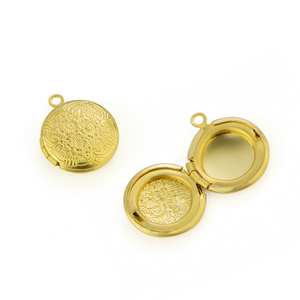 Tùy Chỉnh Các Nhà Sản Xuất Đồ Trang Sức 37 Loại Quyến rũ Giữ Hình Ảnh Brass Vòng Ảnh Mề Đay Mặt Dây Chuyền Đối Với Trang Sức Làm Phụ Kiện - Product Image 1