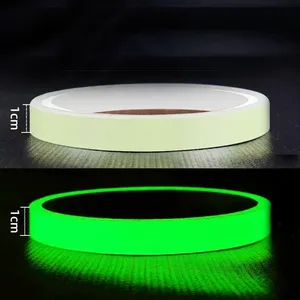 Luminous Tape Green/Blue Fluorescent Reflective Self-adhesive Stickers Dark Safety DIY Home Party Supplies Decorative - Product Image 1