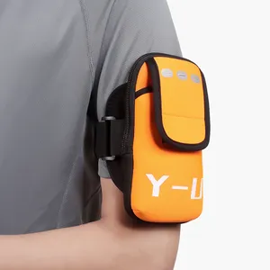 YIPINU मोबाइल फोन सामान iPhone के लिए हाथ बैग समायोज्य Armband बांह बैंड