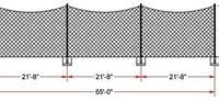 Filet de cage de baseball, usine de chine