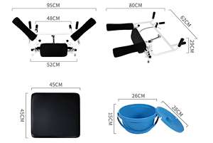 Fauteuil roulant pliable de nouvelle conception de bonne qualité pour les personnes âgées handicapées paralysées - Product Image 4