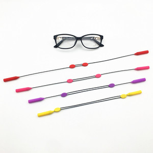 Cordons <span class=keywords><strong>pour</strong></span> <span class=keywords><strong>lunettes</strong></span> de sport en <span class=keywords><strong>fil</strong></span> d'acier et silicone multicolores Support <span class=keywords><strong>pour</strong></span> <span class=keywords><strong>lunettes</strong></span> de soleil avec sangle de retenue <span class=keywords><strong>pour</strong></span> <span class=keywords><strong>lunettes</strong></span> de soleil - Product Image 3