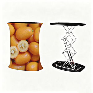 Comptoir promotionnel <span class=keywords><strong>portable</strong></span> et léger avec éclairage LED et impression par sublimation - Product Image 1