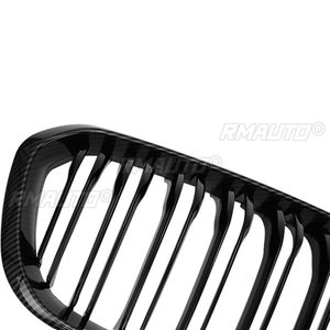 กระจังหน้าคู่หนึ่งสำหรับ BMW ซีรีส์ 1 F20 F21 LCI ปี 2015 2016 2017 2018 ลายคาร์บอนไฟเบอร์ กระจังหน้าทรงไตคู่สำหรับกันชนหน้าแบบรถแข่ง - Product Image 5