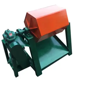 Steel nail angle iron oxidation and rust removal cylinder grinder hexagon cylinder polishing machine