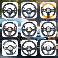 Volant en fibre de carbone véritable personnalisé pour BMW Série 7 F10 X3 X4 GT M4 M3 M5 X4M F30 M6 M1 F20