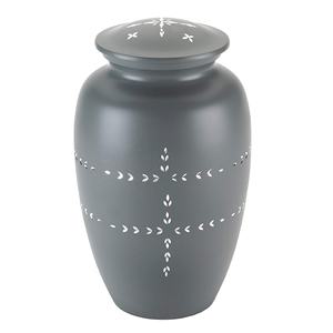 Urnas de cremación Calidad sostenible Acabado de larga duración Alta decoración Tarros de cremación Contenedor de cenizas Artesanías indias - Product Image 1