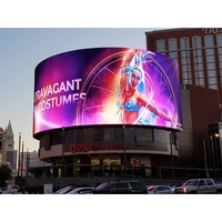 Panel de publicidad 3D para exteriores, cartelera Virtual Led, pantalla a color, P10, Modular, paneles Coreanos
