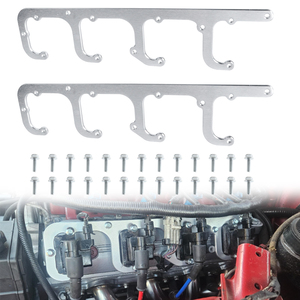 New AOSU Billet LS Square Coil Mount <b>Bracket</b> for Valve Cover D581/D514A/D510C | Fits 5.3L LS Swap & LS Series Engines OEP012-SL - Product Image 5