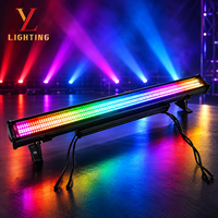 Barre lumineuse stroboscopique longue et étanche, version basique, IP65, DMX 32 bits, gradation linéaire, effet faisceau et wash pour scène