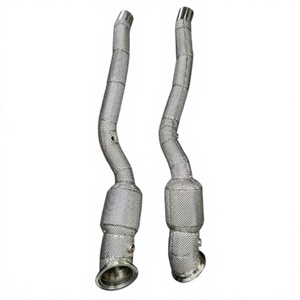 Tuyau d'échappement de haute qualité adapté à la Ferrari 812 GTS, collecteur d'échappement, collecteur de gaz, downpipe en acier inoxydable 275462 275463 - Product Image 5