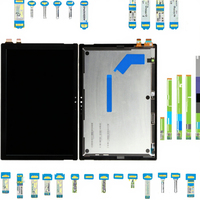 Layar LCD dan Digitizer Rakitan Lengkap Pengganti untuk Surface Pro 5 SP0434B 12.3 Inci Hitam Garansi 1 Tahun Model Kompatibel