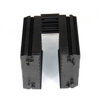 Factory Custom Double Tower Laptop CPU Cooling Aluminum Heat Sink Black Computer Processor Cooler Fans & Cooling Product