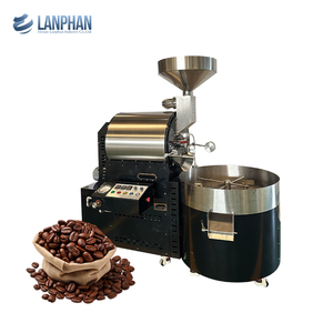 Lanphan Machine à café industrielle à moitié à air chaud et à moitié à feu direct électrique 15Kg - Product Image 2