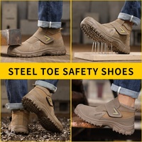 GUYISA hiver nouvelle mode bottes de sécurité norme européenne acier orteil soudeur série bottes de sécurité