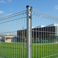Valla Curva 3D Soldada a Medida OEM de Fábrica, Panel de Malla Galvanizada de Alta Resistencia para Protección Perimetral de Villas y Sitios Agrícolas