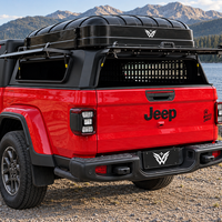 Capot rigide tout-terrain 39 cm pour Jeep Gladiator JT, en alliage d'aluminium robuste, compatible RTT, 2019+