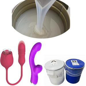 Matériau en caoutchouc de silicone liquide LSR à vitesse de durcissement rapide de qualité alimentaire pour la fabrication de vibromasseur gode pénis épais - Product Image 3