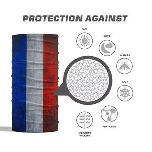 Pañuelos para la Cabeza con Bandera Nacional para Fanáticos del Fútbol Mundial, España, Estados Unidos, México, Canadá, Alemania, Brasil, para Hombres y Mujeres, Protección para la Cabeza y el Cuello en Invierno - Product Image 2