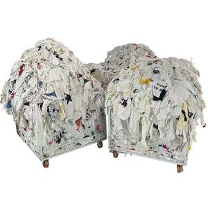 قطع قماش قطنية بيضاء مطبوعة، حل صديق للبيئة واقتصادي، مثالية للتنظيف الأولي والأعمال الشاقة - Product Image 2