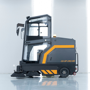 New Chancee CG-SP 190/180 Ride-On Self-Propelled <b>Floor</b> & Road <b>Clean</b> With 48V Battery <b>Floor</b> Sweeper - Product Image 4