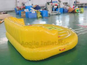 Canapé flottant gonflable en pvc pour sports aquatiques 3 personnes, canapé tubulaire remorquable - Product Image 2