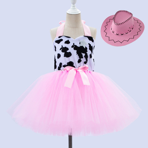 Lindo Vestido de Jirafa para Niña Pequeña, <span class=keywords><strong>Disfraz</strong></span> de Animal de Dibujos Animados para Niños, Disfraces de Halloween para Niñas, Vestidos de Tutú de Navidad - Product Image 6