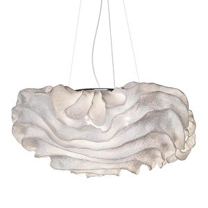 Lampadario Moderno Minimalista per Camera da Letto e Soggiorno, Lampada a Sospensione di Design a Forma di Nuvola per Hotel e Villa - Product Image 1
