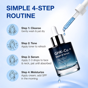 เซรั่ม GHK Cu SNAP 8 เปปไทด์ ประกอบด้วยคอปเปอร์ไตรเปปไทด์ 1 โซเดียมไฮยาลูโรเนต ช่วยเติมความชุ่มชื้น ล็อคความชุ่มชื้น บำรุงผิว - Product Image 6