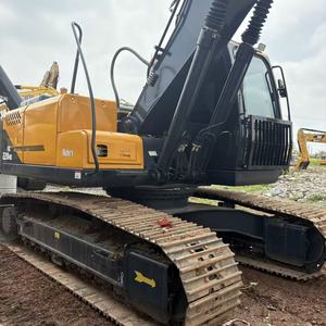 Excavatrice sur chenilles Hyundai 220 d'occasion, d'origine coréenne, 22 tonnes, hydraulique - Product Image 4