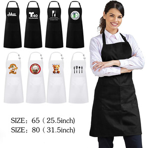 Bán buôn biểu tượng tùy chỉnh trống đồng bằng polyester Nấu Ăn Tạp dề không thấm nước nhà hàng bồi bàn đầu bếp nhà bếp oilproof Tạp dề với túi - Product Image 2