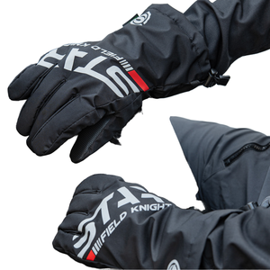 STAR FIELD KNIGHT Nouveaux gants de moto et de cyclisme imperméables antidérapants pour l'hiver, pour hommes et femmes, équipement de conduite à doigts complets - Product Image 1
