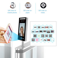 Sistema de Control de Acceso por Reconocimiento Facial, Escáner de Código QR, Software SDK Gratuito, Nube Web, TCP/IP