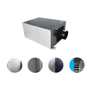 Ventilateur d'air frais à pression positive à <span class=keywords><strong>flux</strong></span> unique de 200 m³/h Système de circulation d'air pour toute la maison avec contrôleur à bouton à 3 vitesses - Product Image 5