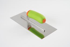 Outils de finition en acier inoxydable Truelle de plâtrage à extrémité carrée pour finisseur de béton - Product Image 4