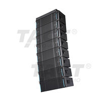TACT Haut-parleurs Line Array passifs professionnels à trois voies, double 12 pouces, néodyme, pour extérieur, vente chaude
