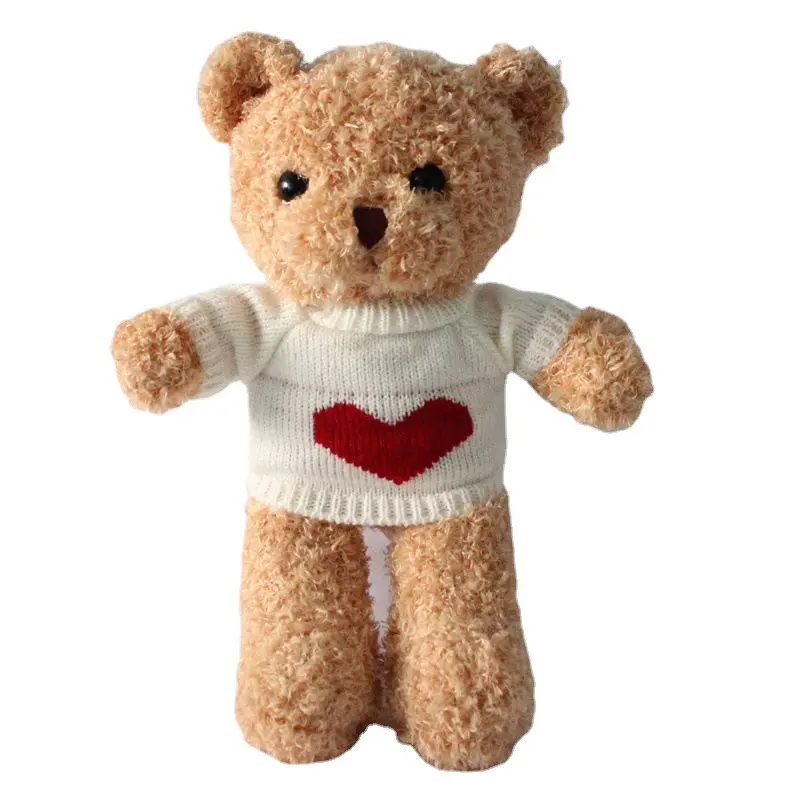 Custom Love Teddybeer Pluche Speelgoed Easter Teddybeer Knuffel Schattige Valentijnsdag Teddybeer Pluche Pop Klauw Machine Poppen