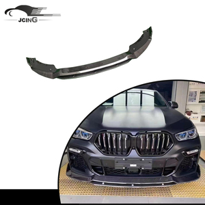 Spoiler Anteriore in Fibra di Carbonio per <span class=keywords><strong>BMW</strong></span> <span class=keywords><strong>X6</strong></span> <span class=keywords><strong>G06</strong></span> M Sport 2020-2022, Set da 4 Pezzi - Product Image 1