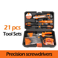 Kit d'outils combinés pour le travail du bois, personnalisé OEM, avec mallette rigide, pour l'entretien domestique et la quincaillerie – Vente en gros