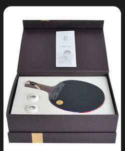 <span class=keywords><strong>Raquette</strong></span> <span class=keywords><strong>de</strong></span> tennis <span class=keywords><strong>de</strong></span> table DHS Professional Hurricane Dragon en bois avec plaque <span class=keywords><strong>de</strong></span> base Ma Long PingPong - Product Image 5